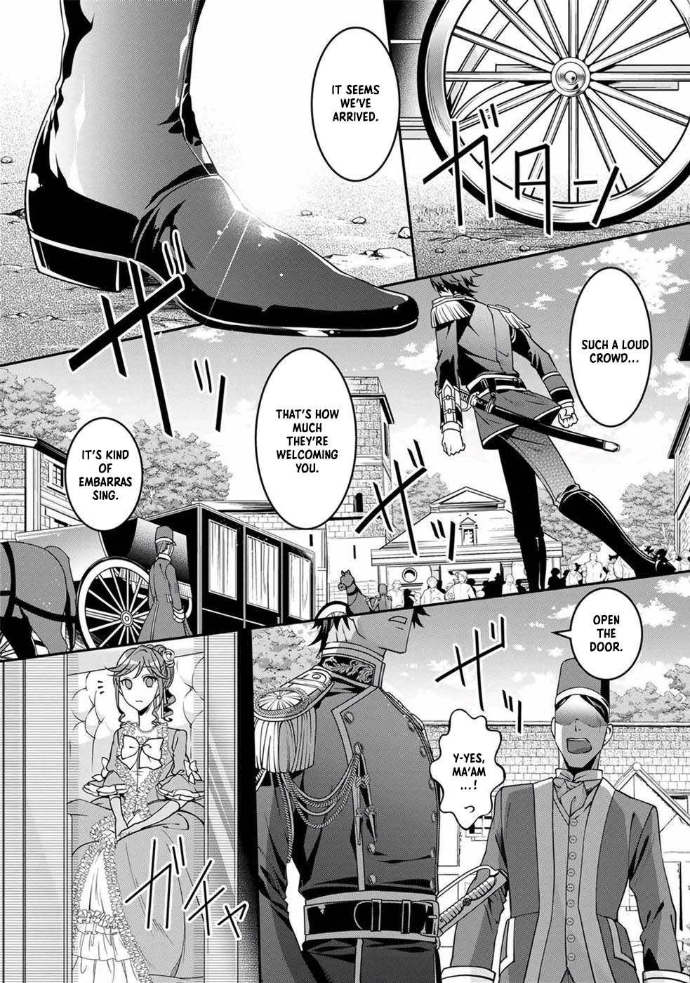 Crimson Shinigami suffered from sleeping princess Chapter 3 Page 8